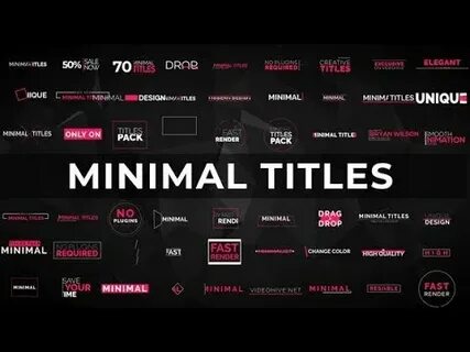 Titles pack
