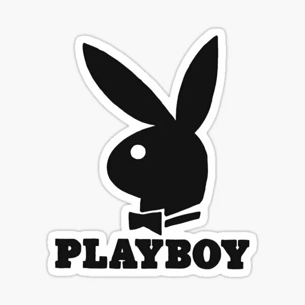 Плейбой логотип. Стикер кролик плейбой. Заяц плейбой. Плейбой кролик логотип. Логотип плейбой