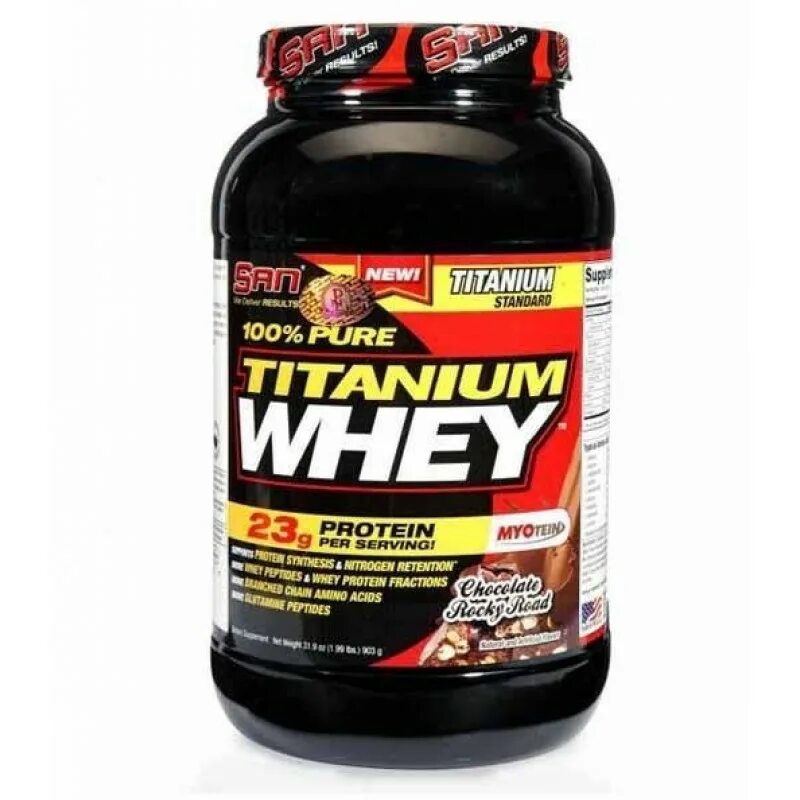 Протеин s.a.n. 100% Pure Titanium Whey. San 100% Pure Titanium Whey 908 г. San Titanium Whey 908 гр. Titanium Whey протеин.