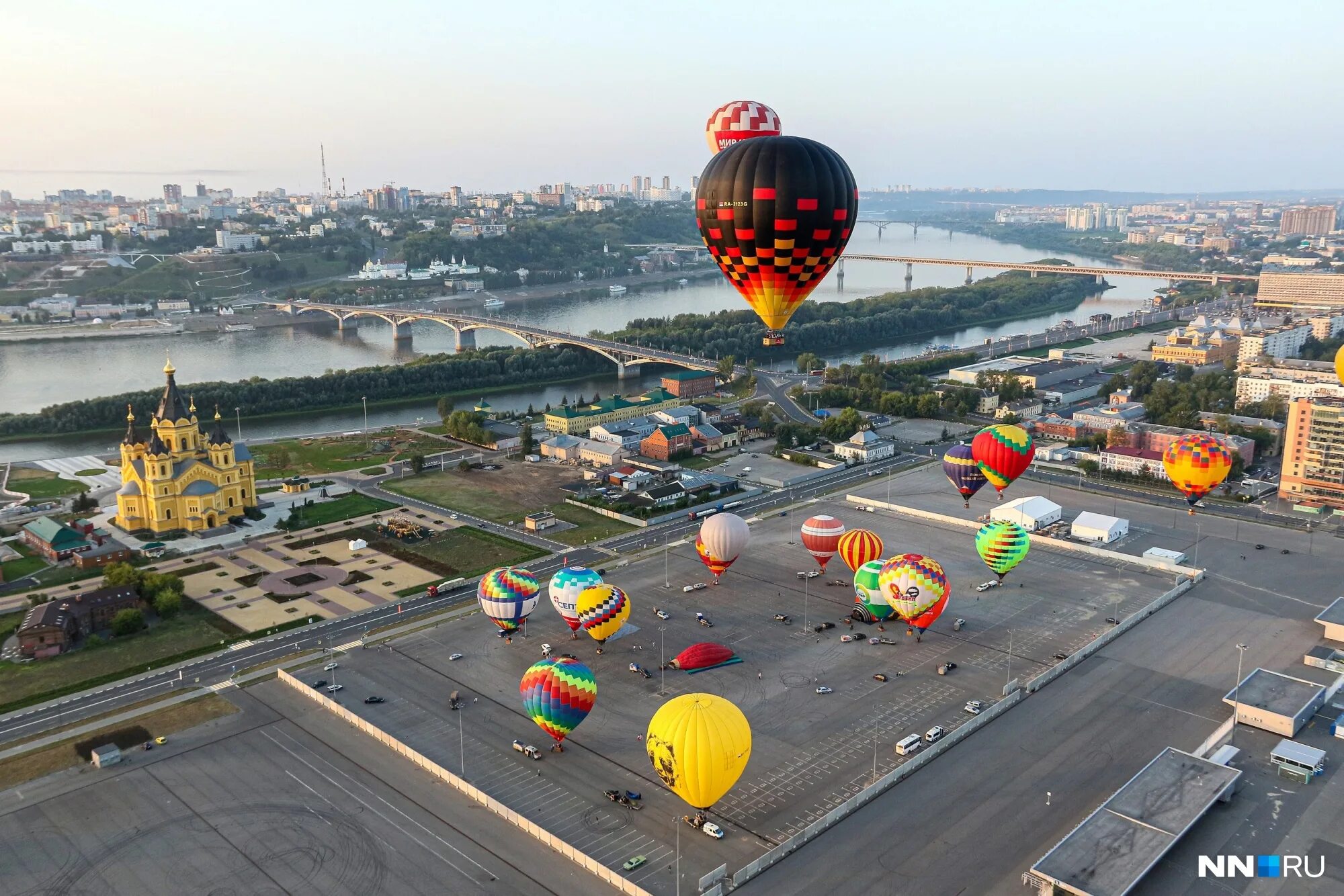 Полет шаров нижний новгород