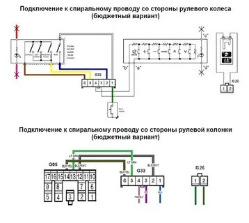 Подключение спирали