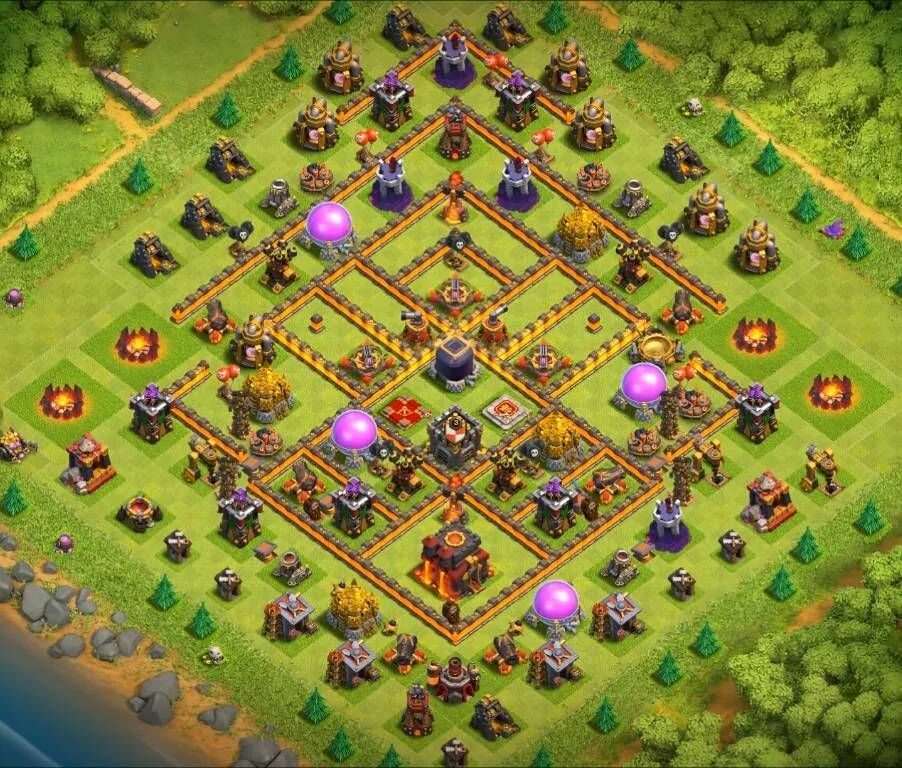 Best clans. 10th. Th10 Base Hybrid. Th 10 Base. Th10 Base link.