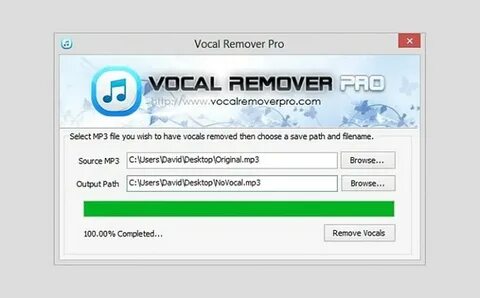 Vocal remove