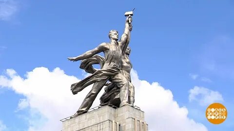 Создатель рабочий и колхозница