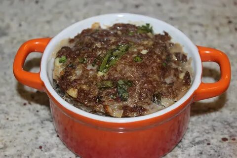 Говяжья печень в горшочках