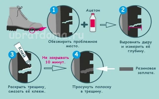 Порвалась подошва ботинки. Треснула резиновая подошва. Заклейка подошвы обуви. Приклеить на подошву резину. Можно ли заклеить подошву