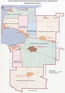 Щербиновский краснодарский край на карте