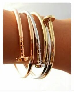 Браслет в виде гвоздя cartier