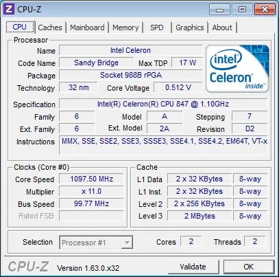 Как узнать sse процессора. Intel pentium g860 lga1155, 2 x 3000 мгц. pentium ii cpu z. сокет процессора в cpu-z. степпинг ядра процессора в cpu-z.