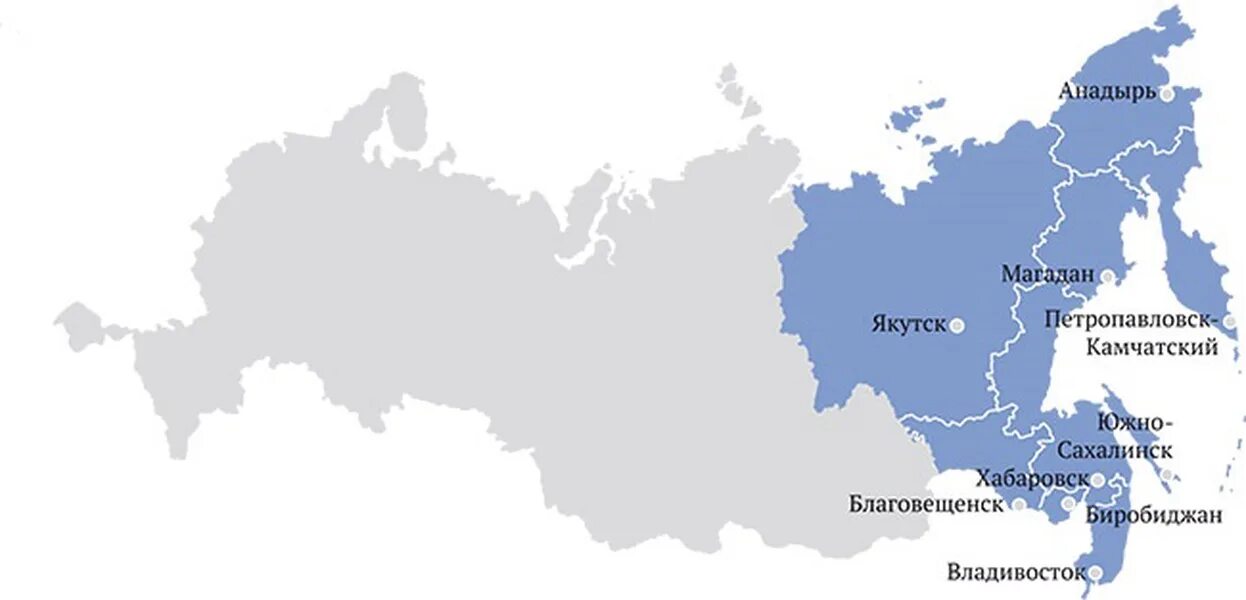 Казань черкесск владивосток. Дальний Восток на карте России. Карта России Дальний Восток на карте. Дальний Восток на карте России границы. Дальневосточный регион на карте России.