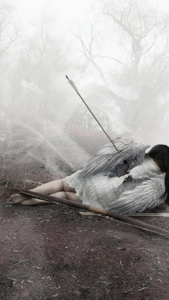 Мистические картинки. Смерть ангела. Готический ангел. Влюбленные ангелы. Сновидения мистика.