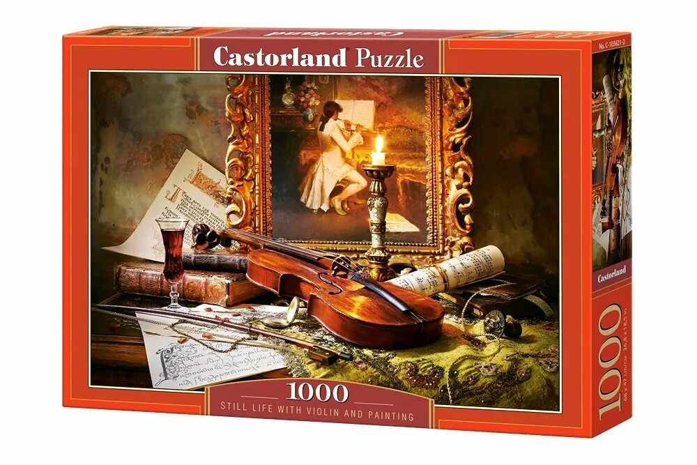 Тысяча скрипок. Пазлы Касторленд 1000 натюрморт. Пазл still Life with Violin and Painting. Кастор/пазлы/пазл 1000/натюрморт со скрипкой/с-103621. Пазл Castorland натюрморт.