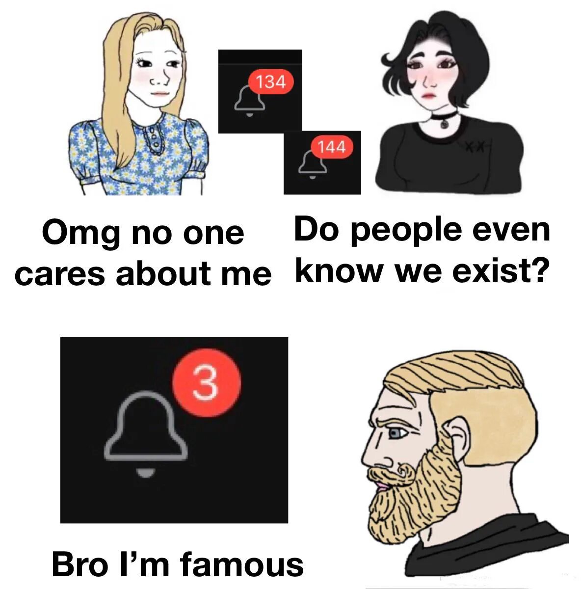 I m famous. Люди с омг. no one cares about me. мага омг. i’m famous карточки.