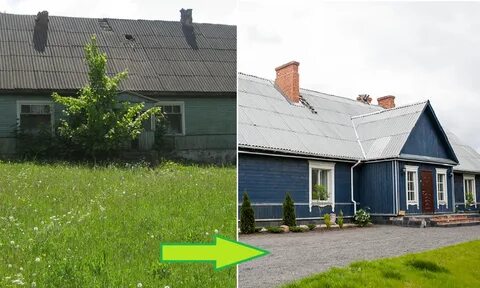 Из старого дома сделать современный