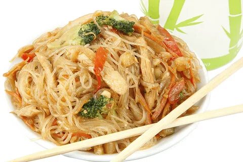 Лапша с курицей фото