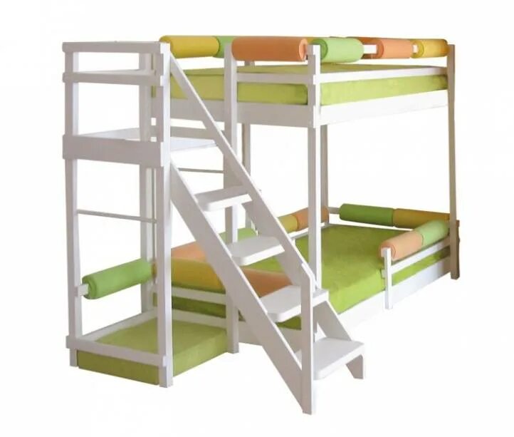 Купить кровать лестница. Лестница для двухъярусной кровати. Двухъярусная кровать с приставной лестницей. Приставная лесенка к двухъярусной кровати. Лестница для кровати чердака.