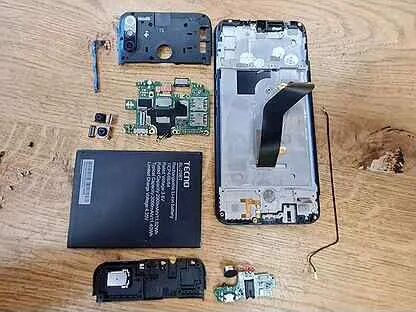 Tecno spark плата