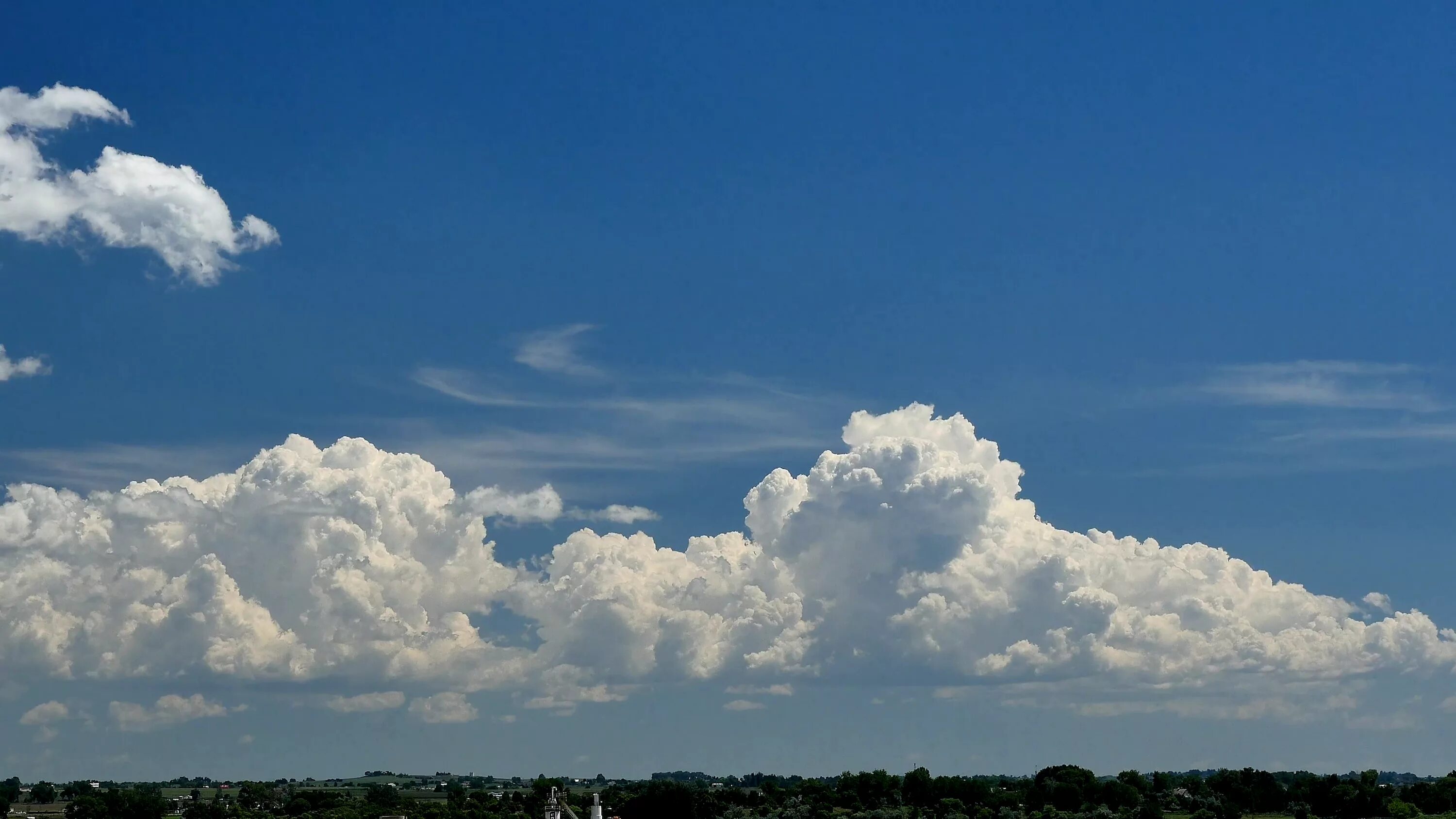 Big clouds