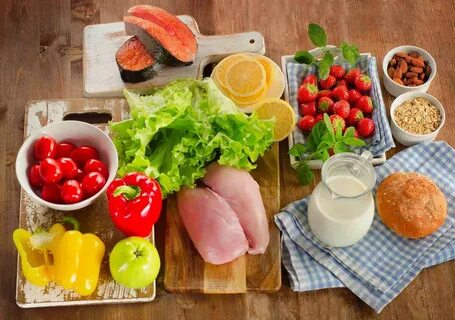 Набор продуктов для женщины