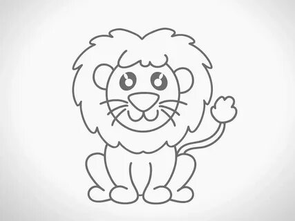 How To Draw a Lion - EASY Drawing Tutorial!