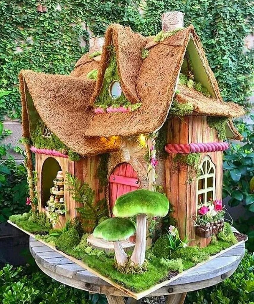 Домик эльфа. Сказочный домик. Дом феи. Дом феи. Дом феи.
