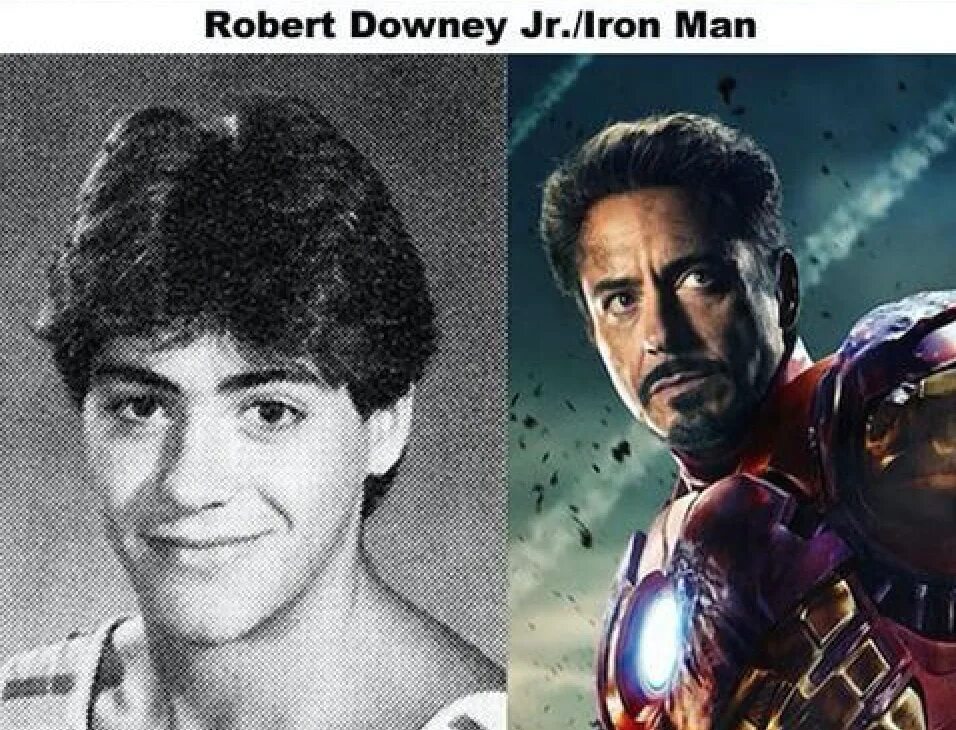 Тони Старк в детстве. Robert Downey Jr as a Kid.