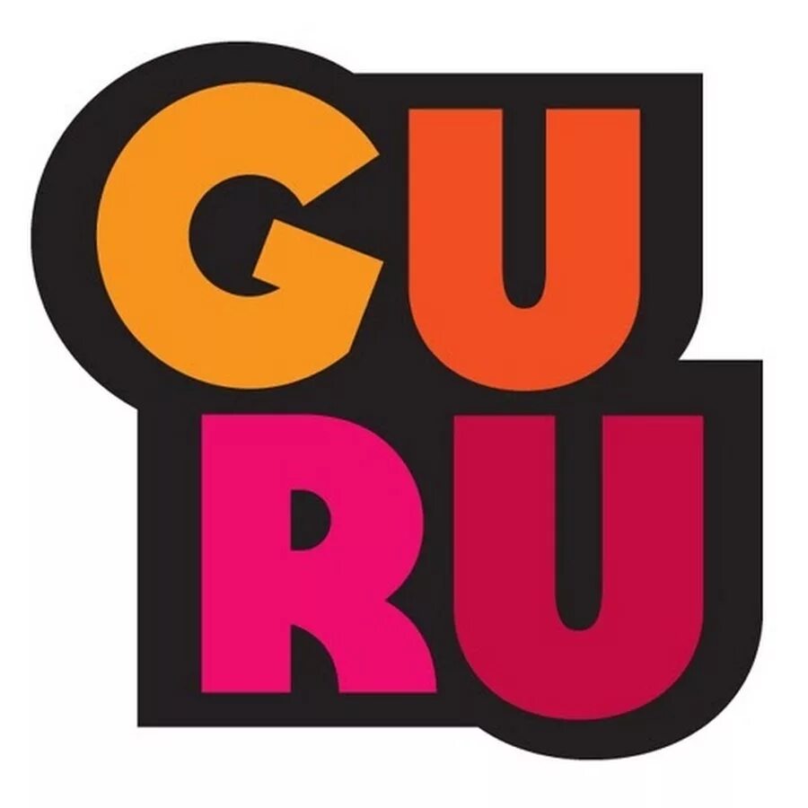 Vcs guru. Guru логотип. studio логотип. студия гуру логотип. телеканал guru studio.