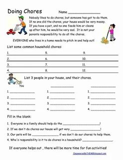 Chores exercises