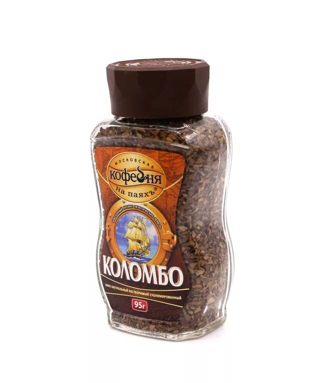 Кофе суаре коломбо. Московская кофейня на паяхъ коломбо кофе 95г. коломбо кофе 95 гр. кофе коломбо растворимый 95 г. кофе растворимый московская кофейня на паях коломбо 95г с/б.