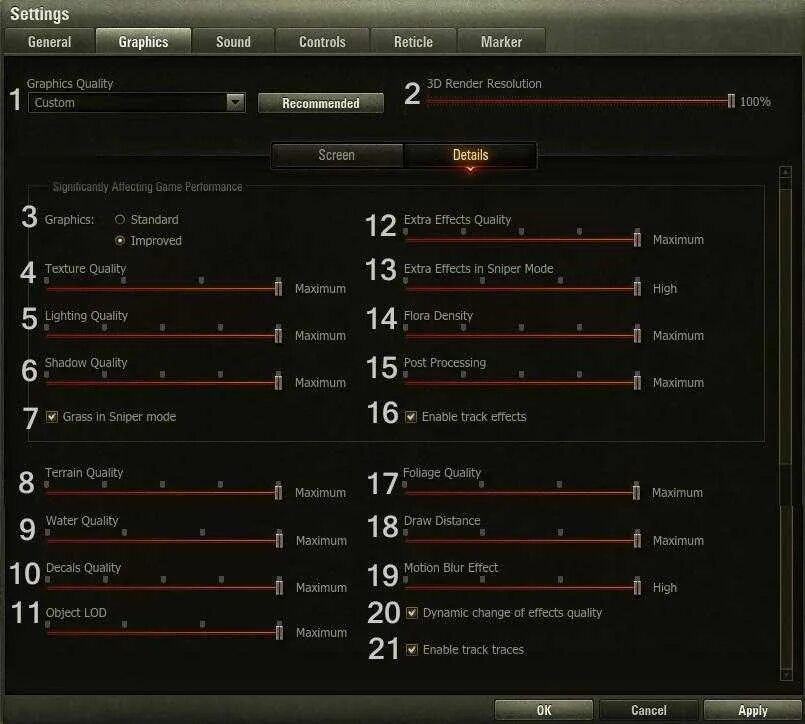 Как настроить world of tanks. Настройки графики ворлд оф танк. КПД World of Tanks. Настройка графики в танках. Настройки графики в World of Tanks.