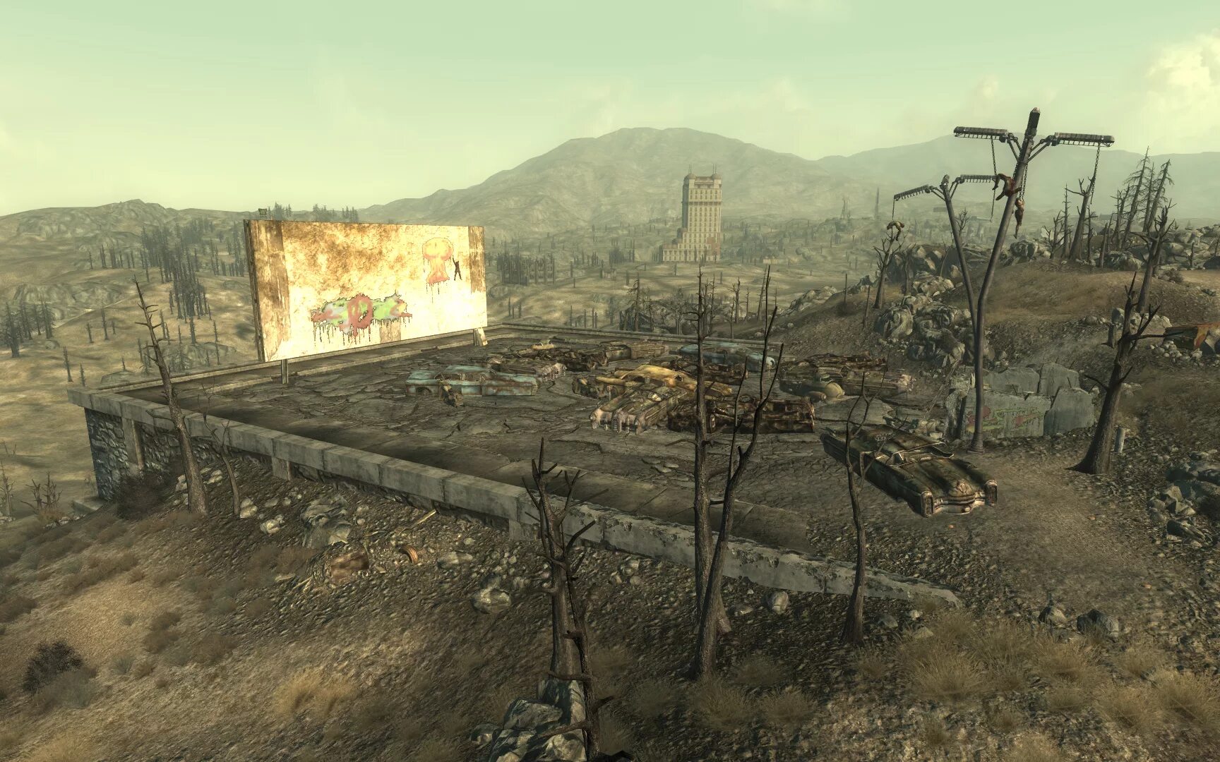 Fallout 3 локации. Столичная пустошь в fallout 3. фоллаут локации фоллаут 3. кинотеатр фоллаут 4. фоллаут 4 кинотеатр мохаве.