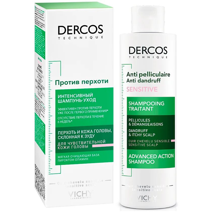 Dercos интенсивного шампуня ухода против перхоти. Dercos интенсивного шампуня ухода против перхоти