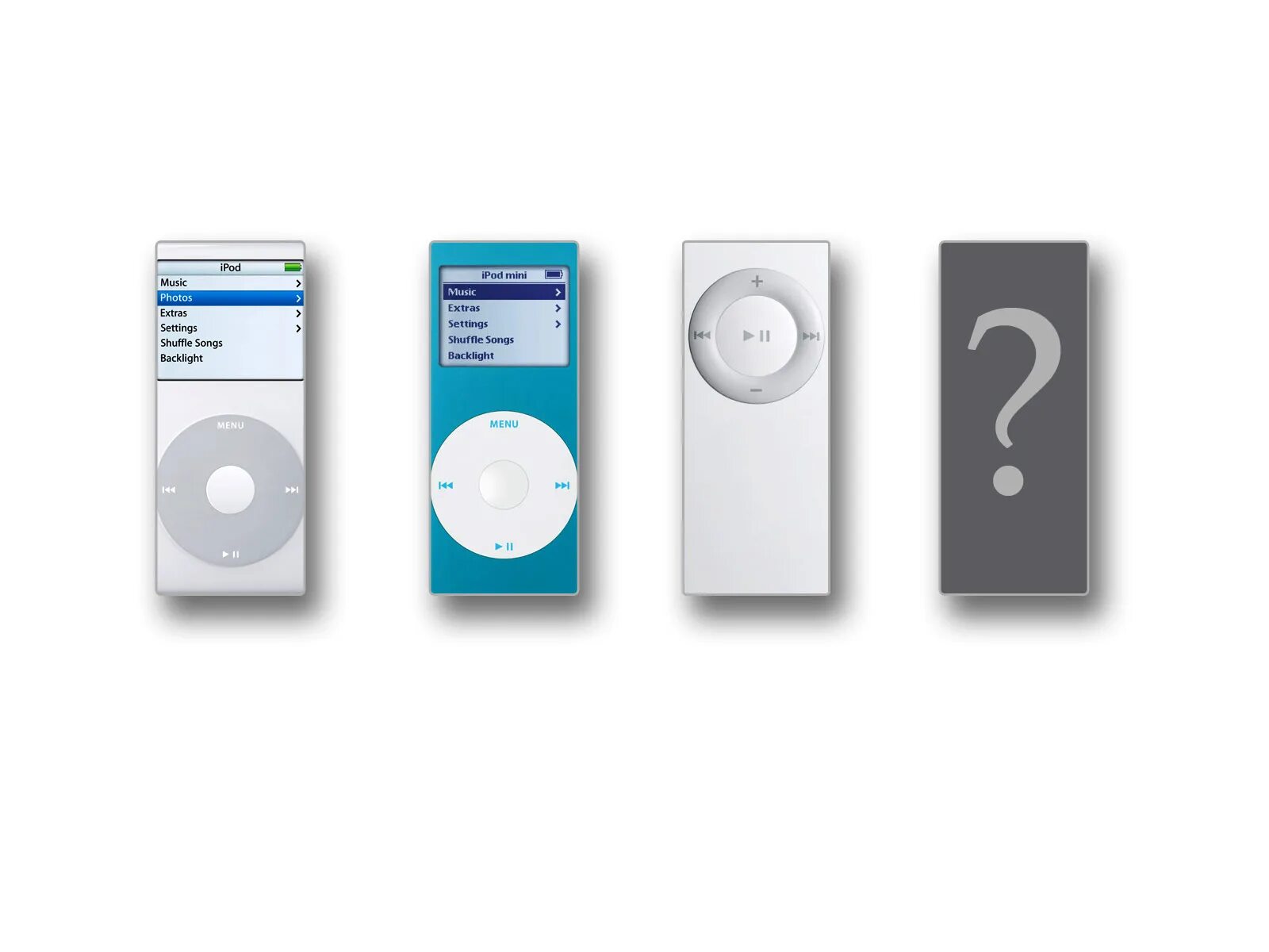 IPOD Shuffle 5. IPOD Shuffle 7. IPOD Shuffle 3. IPOD Shuffle 1.