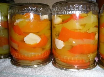 Маринованные перцы на зиму с маслом