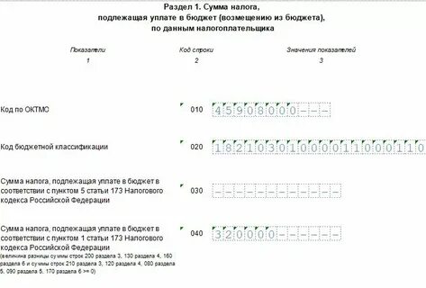 Как правильно заполнить декларацию по ндс
