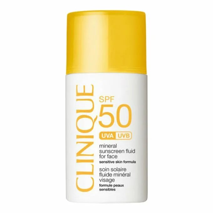 Солнцезащитные средства для лица spf 50. Clinique крем SPF 50. Солнцезащитный флюид soin solaire fluide Mineral visage SPF 50+, Clinique -. Clinique флюид Mineral SPF 30. Санскрин СПФ 50.