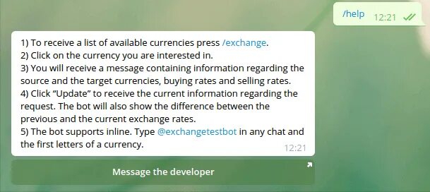 Method send message