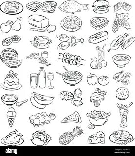 Garlic chips Stock Vector Images - Alamy