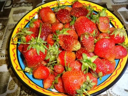 Между клубникой