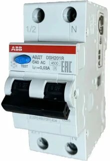 Дифференциальный автомат abb 16а 30ма