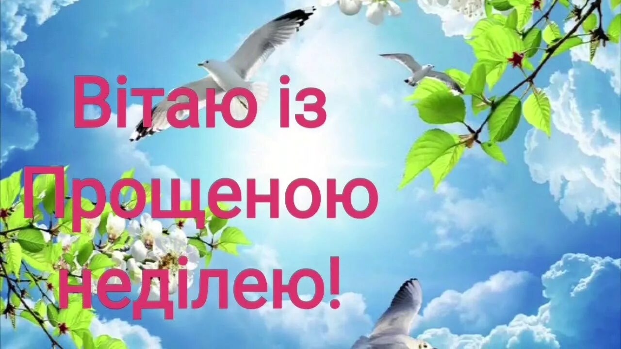 Картинки з прощеною неділею на українській мові. Прощена неділя листівки. С прощенным воскресеньем на украинском языке. Прощеное воскресенье на украинском. Открытки с прощённым воскресеньем на украинском языке.