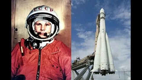Первый полет в космос юрия гагарина видео