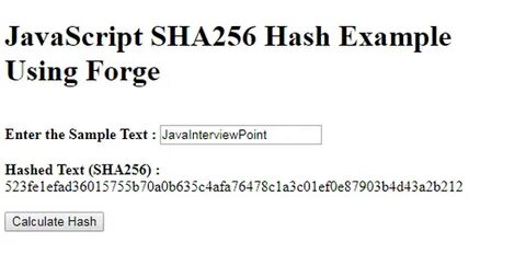 Sha256 key