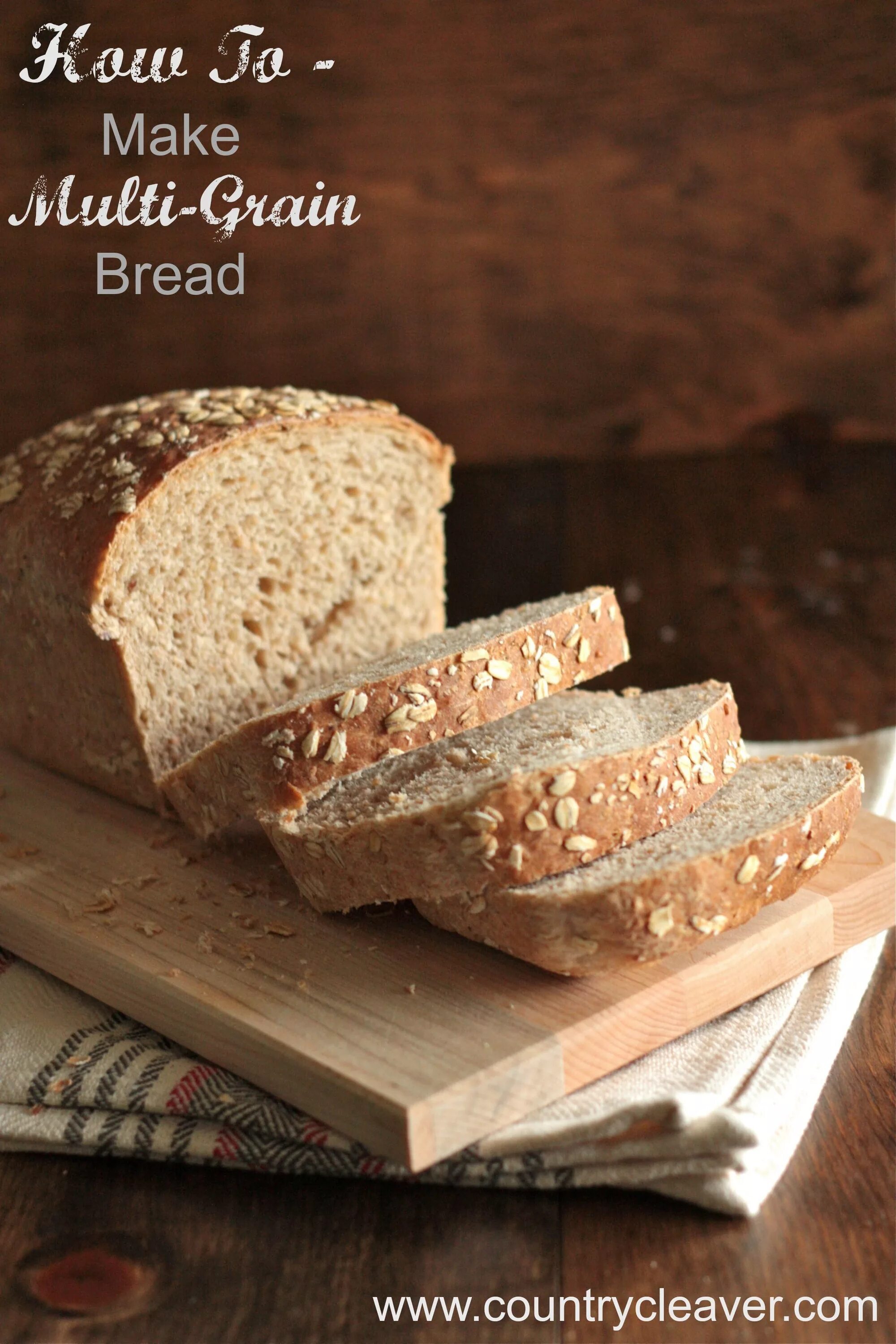 Make do bread. How to make bread. multigrain bread.