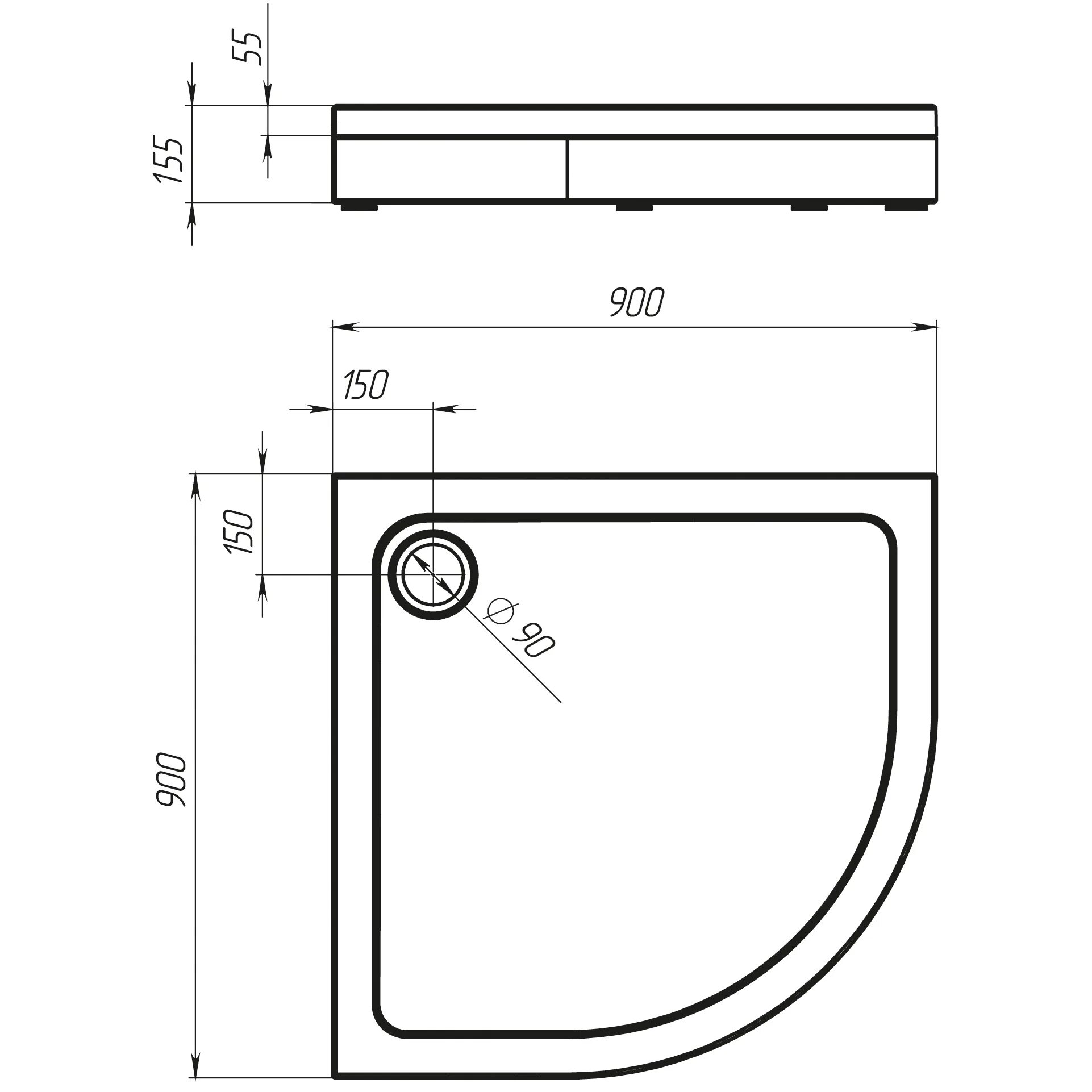 Криловый душевой поддон Riho 207 90x90 белый 1/4 круга r550 da2100500000000. Vitra Kimera 56080001000 душевой поддон 170x75. Поддон 1 марка 120 * 80 Freya.