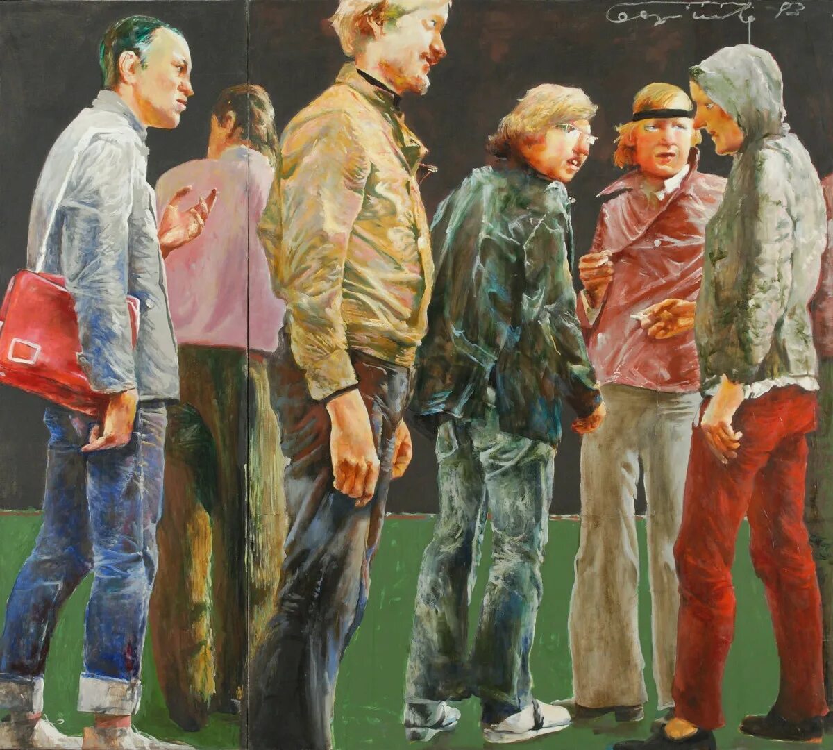 художник cristian blanxer. современные группы художников. современные группы художников. модная современная живопись. элий белютин новая реальность.