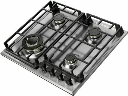 Газовая варочная панель DeLonghi GRETA 6GW NB, 58 см, черная, WOK-конфорка,...