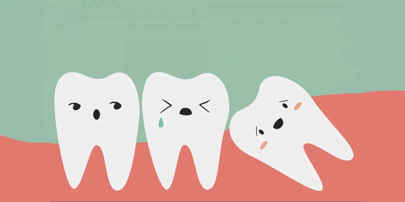 Teeth are like. Wisdom teeth blue.