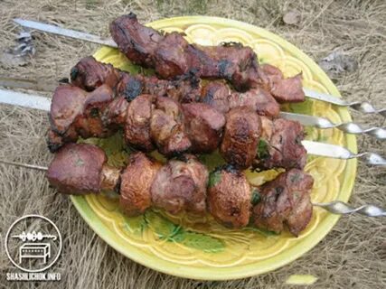 Свинина в гранатовом соке шашлык