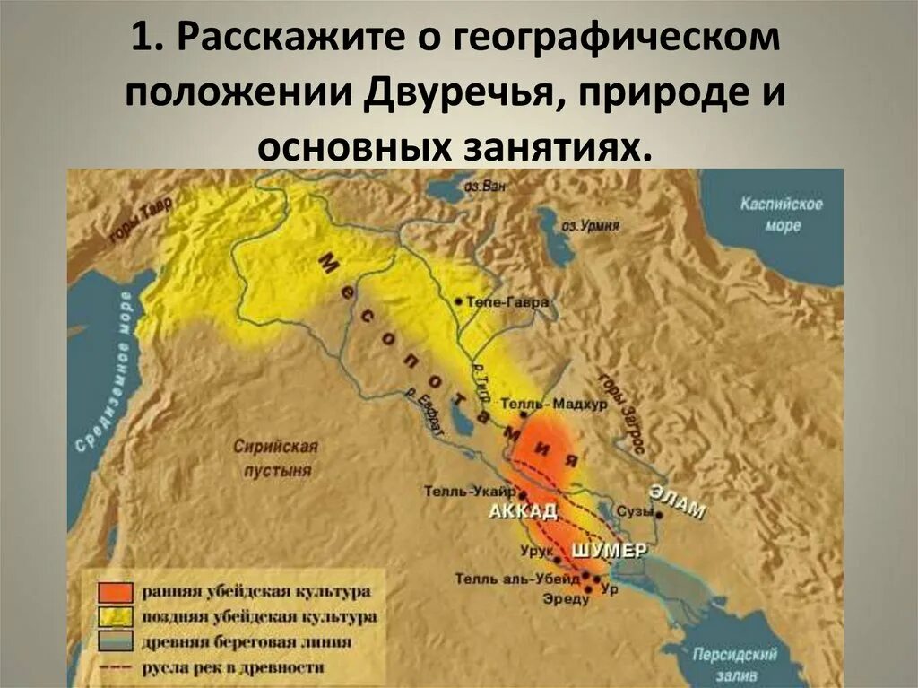 Где находились шумерские города государства